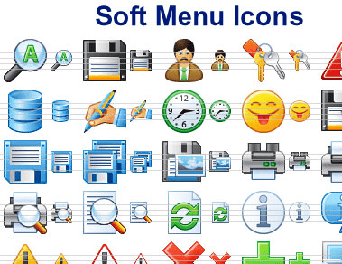Soft Menu Icons Screenshot 1