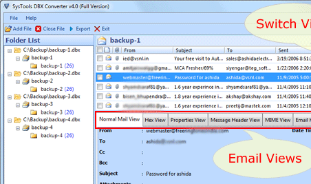 Import Outlook Express files to Outlook 2010 Screenshot 1