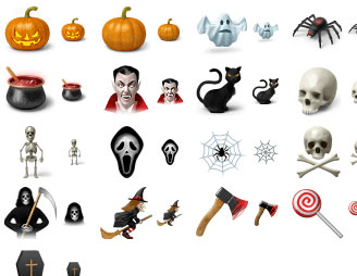 Desktop Halloween Icons Screenshot 1