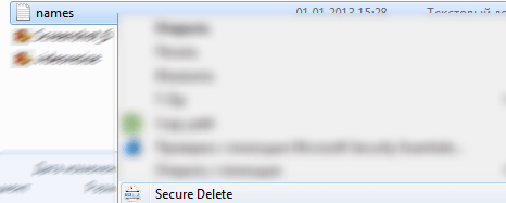 Secure Delete Screenshot 1