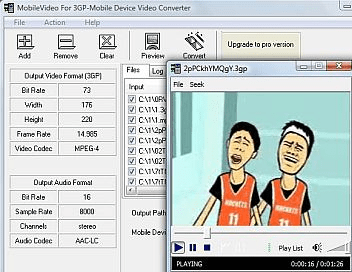 Mobilevideo For 3GP Screenshot 1