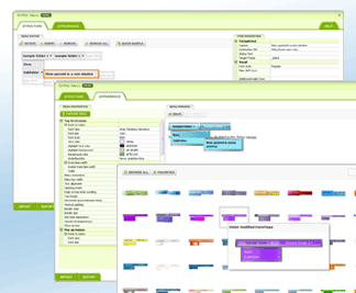DHTML Menu Extension for Dreamweaver Screenshot 1