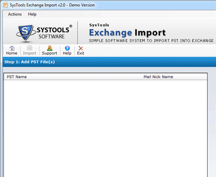 2003 Exchange BKF File Recovery Screenshot 1