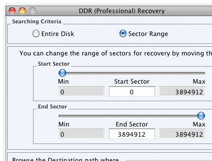 Mac Card Data Recovery Screenshot 1