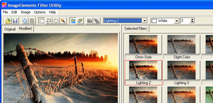 ImageElements Filter Utility Screenshot 1