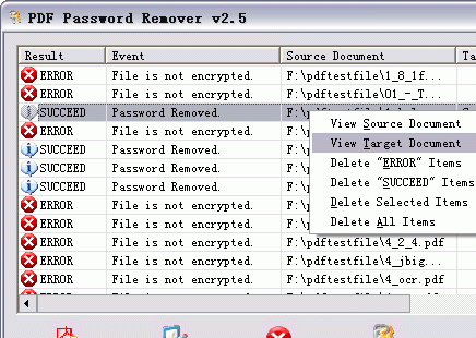 PDF Password Recovery Screenshot 1