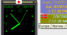 WorldTime Clock Screenshot 1
