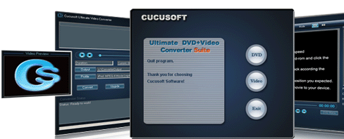 Cucusoft DVD Ripper+Video Converter Ultimate Suite Screenshot 1