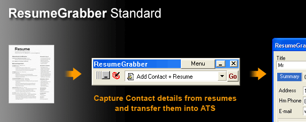 ResumeGrabber Standard Screenshot 1