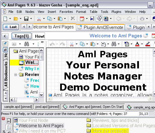 Aml Pages Portable Edition Screenshot 1