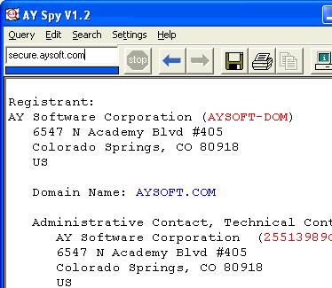 AY Spy Screenshot 1