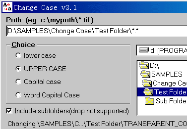 Change Case Screenshot 1