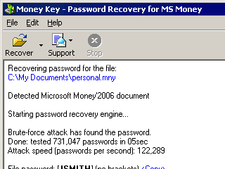 Money Key Screenshot 1