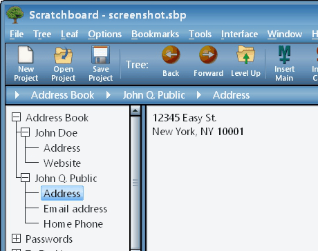 Scratchboard Screenshot 1