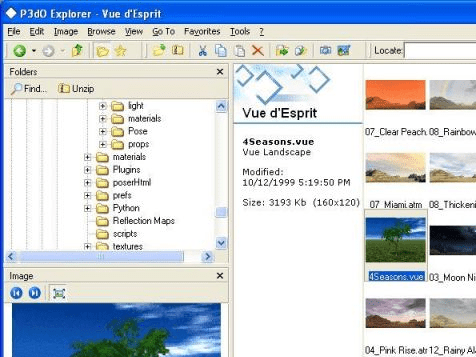 P3dO Explorer Screenshot 1