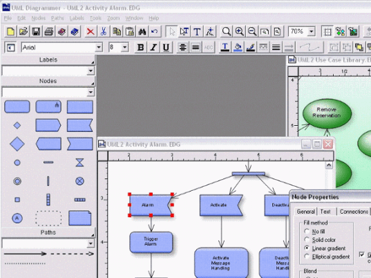 Pacestar UML Diagrammer Screenshot 1