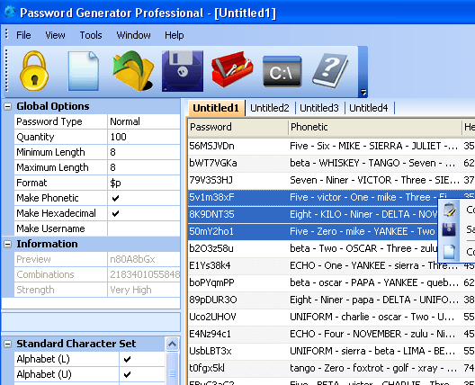 Password Generator Pro Screenshot 1