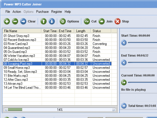 Power MP3 Cutter Joiner Screenshot 1