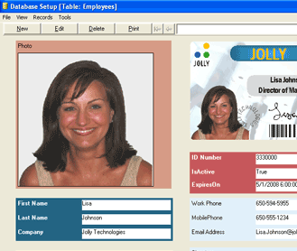 ID Flow ID Badge Maker Software Screenshot 1