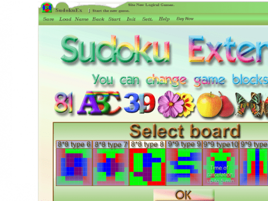 Addin Sudoku Extend Screenshot 1