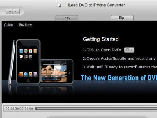 iLead DVD to iPhone Converter Screenshot 1