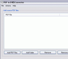 PDF to DWG Converter- Screenshot 1