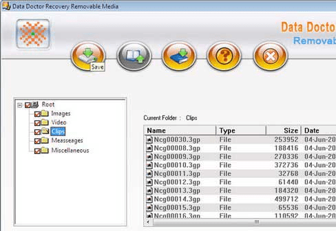 Data Doctor Recovery Removable media Screenshot 1