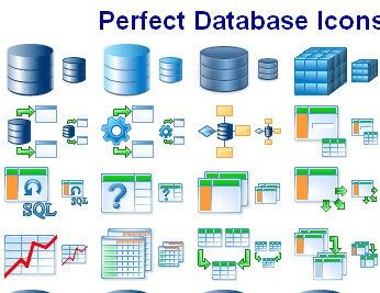 Perfect Database Icons Screenshot 1