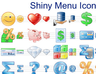 Shiny Menu Icons Screenshot 1
