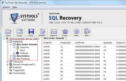Perform MS SQL Recovery Screenshot 1