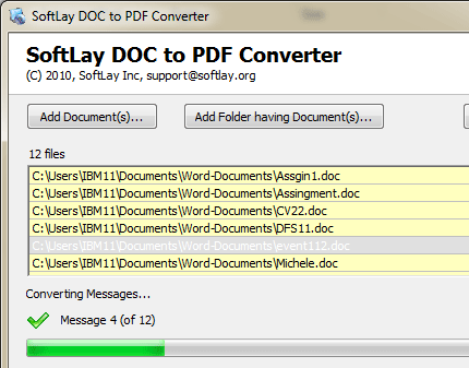 Free Doc to PDF Screenshot 1