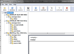 Export Emailsfrom Incredimail to Outlook Screenshot 1