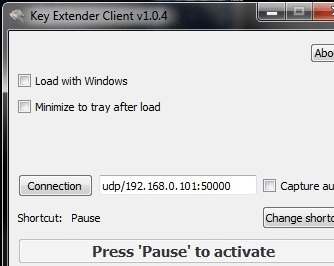 Key Extender Software Screenshot 1