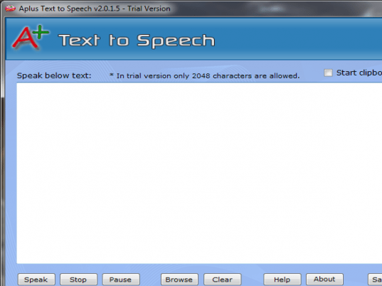 Aplus Text to Speech Screenshot 1