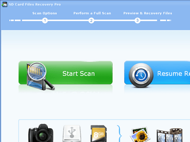 SD Card Files Recovery Pro Screenshot 1