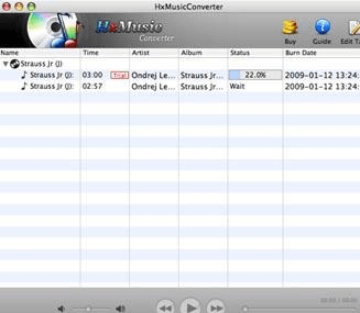 HxMusicConverter Screenshot 1