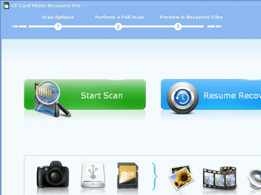 CF Card Photo Recovery Pro Screenshot 1