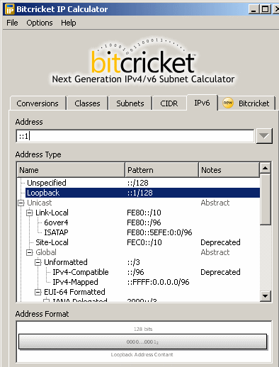 Bitcricket IP Calculator Screenshot 1