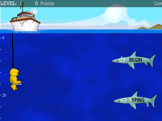 Typer Shark Screenshot 1