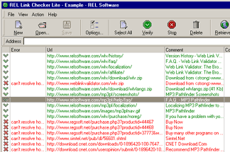 REL Link Checker Lite Screenshot 1