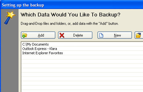 Backup Software Langmeier Screenshot 1