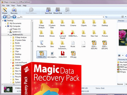 Magic Data Recovery Pack Screenshot 1