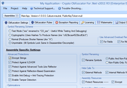 Crypto Obfuscator For .Net Screenshot 1