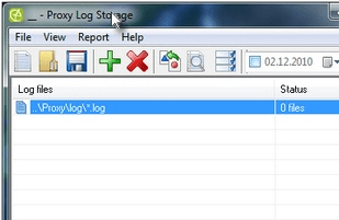 Proxy Log Storage Screenshot 1