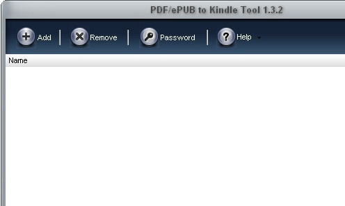 PDF/ePUB to Kindle Tool Screenshot 1