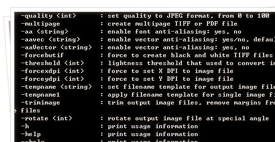 PDF to Image Converter CMD for Linux Screenshot 1