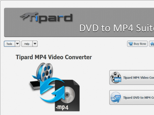 Tipard DVD to MP4 Suite Screenshot 1
