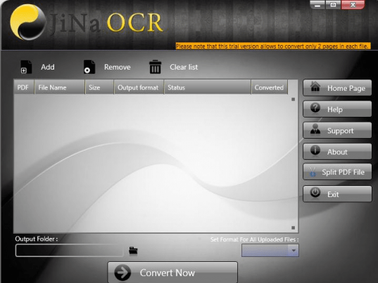 JiNa OCR Converter Screenshot 1
