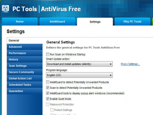 PC Tools AntiVirus Screenshot 1