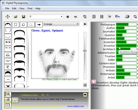 Digital Physiognomy Screenshot 1